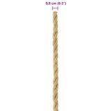 Boat Rope 500 m 0.8 Natural PP 42029674