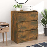815510 Sideboard Smoked Oak 60x35x76 cm Engineered Wood