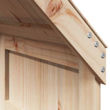 Kids' Bed Roof 55x99x139.5 cm Solid Wood Pine 846891