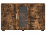 Wooden Cabinet Smoked Oak 88.5 x 30.5 x 73 cm Engineered Wood 880306