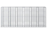 Gabion Raised Bed 3 pcs Silver 250 x 50 x 150 cm 3422235