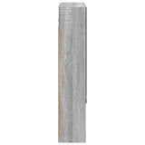 Bathroom Mirror Cabinet Grey Sonoma 60 x 14.5 x 70 cm 889188