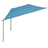 Caravan Awning -Person 240 x 350 cm Waterproof Blue Taffeta 42001042