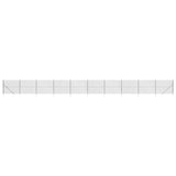 Chain Link Fence with Spike Anchors Anthracite 2x25 m 153982