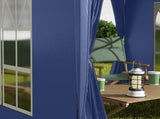 2 x 2 m Garden Pop Up Gazebo, Wedding Party Tent Marquee, Water Resistant Awning Canopy with T3398P310355