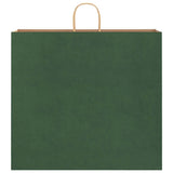 ZNTS Paper Bags 50 pcs with Handles Green 54x15x49 cm 4101724