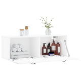 Wall Cabinet White 100x36.5x35 cm Engineered Wood 830124