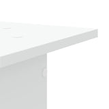 Speaker Stands 2 pcs White 30x30x95 cm Engineered Wood 852672