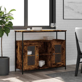 Sideboard Smoked Oak 100x35x80 cm Engineered Wood 835506