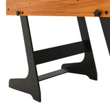Folding Football Table 121x61x80 cm Light Brown 91941