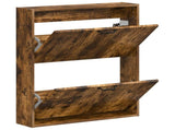 Wall-Mounted Shoe Cabinet HOORN 71 x 17 x 86 cm Engineered Wood 897300