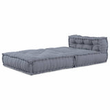 Modular Sofa Grey 70 x 70 x 56 cm Fabric 4019046