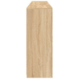 Sideboard with LED Lights Sonoma Oak 202x37x100 cm 3209186