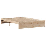 Bed Frame with Headboard without Mattress 120x200 cm 3305993