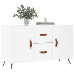 ZNTS Sideboard White 100x36x60 cm Engineered Wood 828140