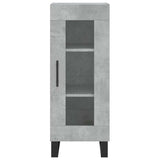 Highboard Concrete Grey 34.5x34x180 cm Engineered Wood 3199069