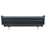Balcony Side Awning 85x250 cm Black 48406
