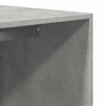 Wardrobe Concrete Grey 80x50x200 cm Engineered Wood 3307750