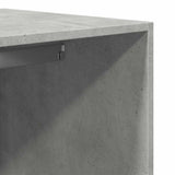 Wardrobe Concrete Grey 80x50x200 cm Engineered Wood 3307750