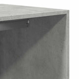 Wardrobe Concrete Grey 80x50x200 cm Engineered Wood 3307750
