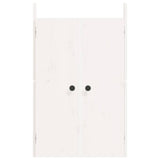 Outdoor Kitchen Doors MEPPEL 2 pcs White 50x9x82 cm Solid Wood Pine 832360