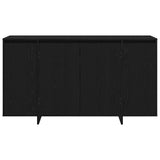 Sideboard Black Oak 135 x 41 x 75 cm Engineered Wood 3333895
