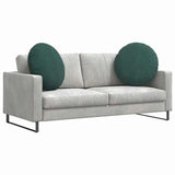 Seat Cushions 2 pcs Dark Green 80 x 29 cm Velvet 42014250