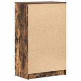 815075 Sideboard Smoked Oak 60x35x98,5 cm Engineered Wood
