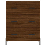 Sideboard Brown Oak 69.5x34x90 cm Engineered Wood 827867