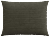 Cushion Cover 6 pcs HEERLEN Anthracite 65 x 65 cm Corduroy 912946