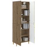 Cabinet Set 2 pcs Artisan Oak 66 x 34.5 x 90 cm Engineered Wood 3416546