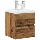 Bathroom Sink Cabinet Black Oak 41 x 39 x 62 cm Engineered Wood 3333144