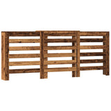 Radiator Cover Old Wood 205 x 21.5 x 83.5 cm Engineered Wood 852724