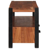 Media Cabinet Brown 110 x 30 x 40 cm Solid Acacia Wood 4104009