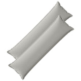 Cushion with Pillow HOUTEN 2 pcs Grey Polyester 934438