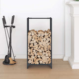 Firewood Rack Anthracite 40x30x80 cm Cold-rolled steel 864233