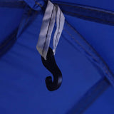 Pool Tent with Removable Fly & Mesh Walls Azure Blue 670x590 cm 4100631