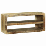 TV Cabinet with Shelf Brown 80 x 32 x 36 cm Solid Mango wood 4104543