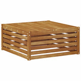 Outdoor Table Solid Acacia Wood Natural 79 x 79 x 37 cm 900556