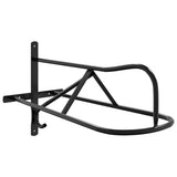 Saddle Rack Wall Mounted Black Iron 172427
