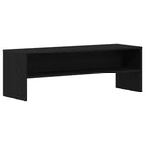 TV Cabinet Black Oak 120x40x40 cm Engineered Wood 862391