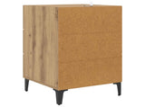 Bedside Cabinet Artisan Oak 40 x 40.5 x 66 cm Engineered Wood 880623