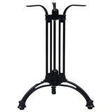 Bistro Table Leg Black 60x72 cm Cast Aluminium 325435