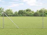 Hexagon Fence Silver 1.6 x 50 m Galvanised steel 42005735
