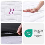 Bonnell Spring Mattress Medium 100x200 cm 372971