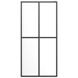 Walk-in Shower Screen Clear Tempered Glass 80x195 cm 145679