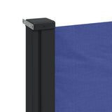 ZNTS Retractable Side Awning Blue 117x300 cm 4004281