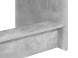 Bed Desk Concrete Grey Engineered Wood 100 x 45 x 75 cm 893734