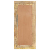 321650 Mirror 50x3x110 cm Solid Mango Wood