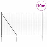 Welded Wire Fence with Spikes 10 x 1.5 m 3350640